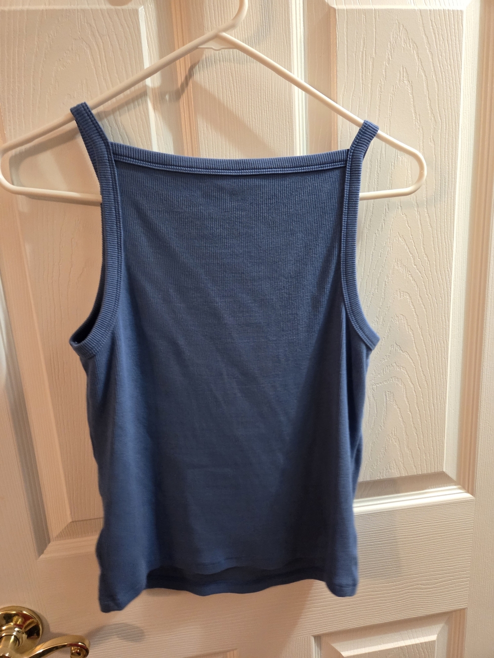 GAP Dusty Blue Ribbed Tank - Picture 3 of 3